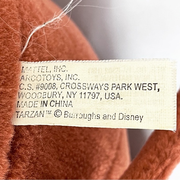 Vintage Disney Tarzan Tantor Elephant Mattel 1998 26” Jumbo Plush - Picture 5 of 8